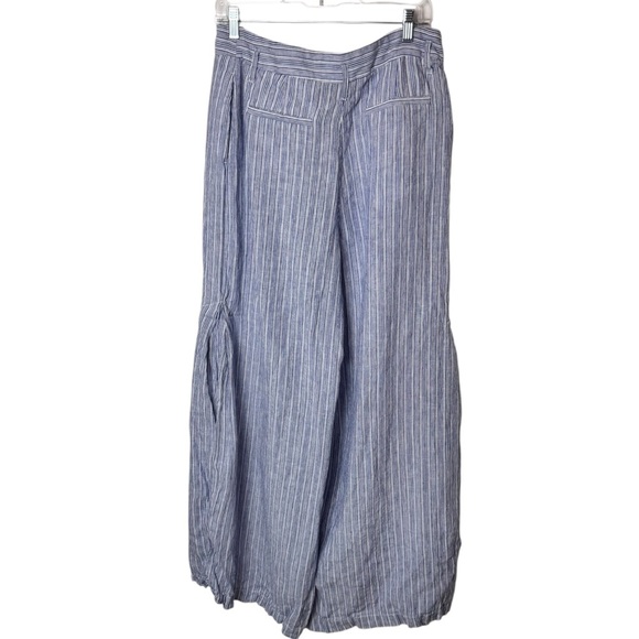 Striped Wide-Leg Pants - Picture 3 of 8